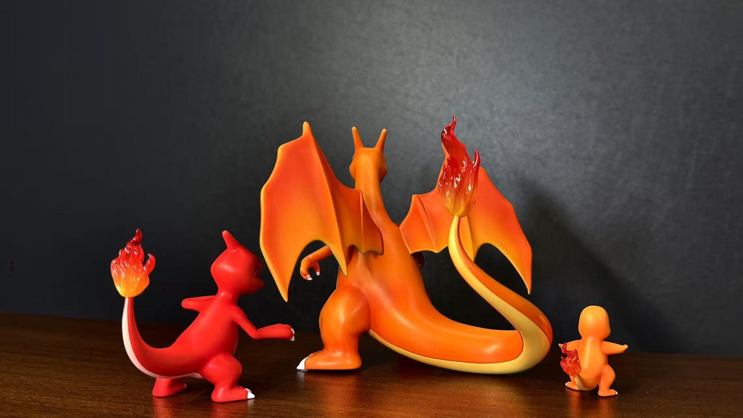 [IN STOCK] 1/20 Scale World Figure [LIMOUSINE] - Charmander & Charmeleon & Charizard