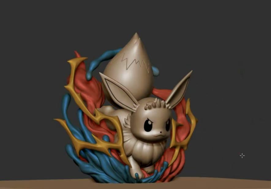 [REMAINING BALANCE] 1/20 Scale World Figure [POKEHUB] - Eevee
