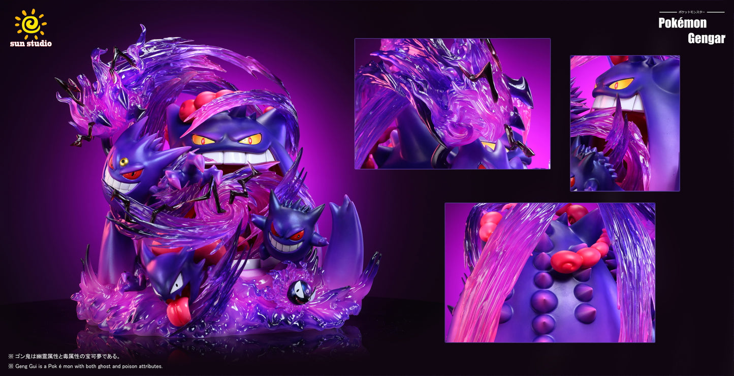 [PREORDER] Statue [SUN] - Gigantamax Gengar Family