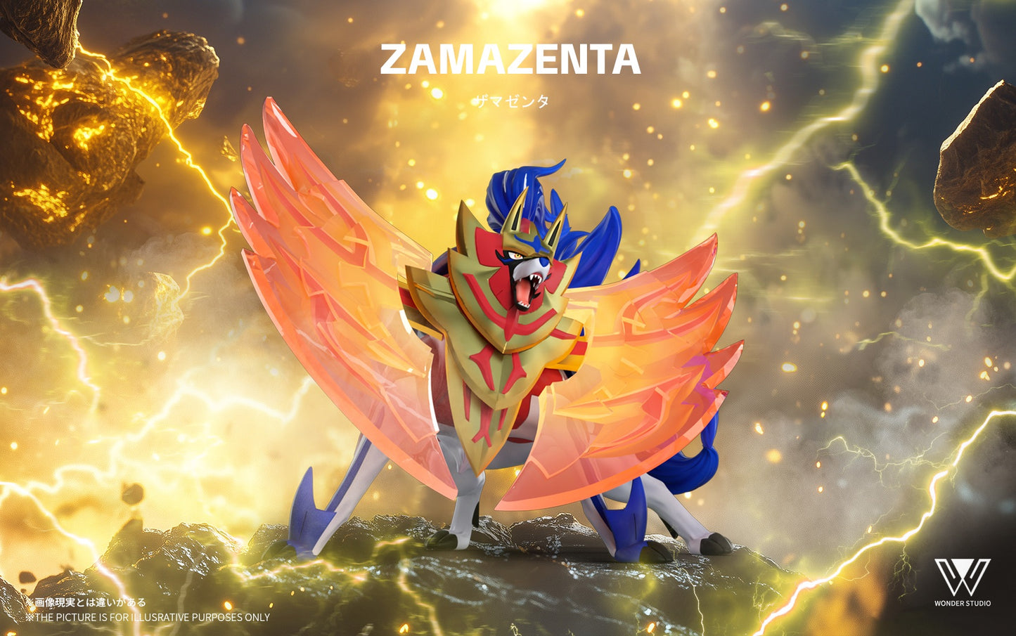 [PREORDER] 1/20 Scale World Figure [WONDER] - Zacian & Zamazenta