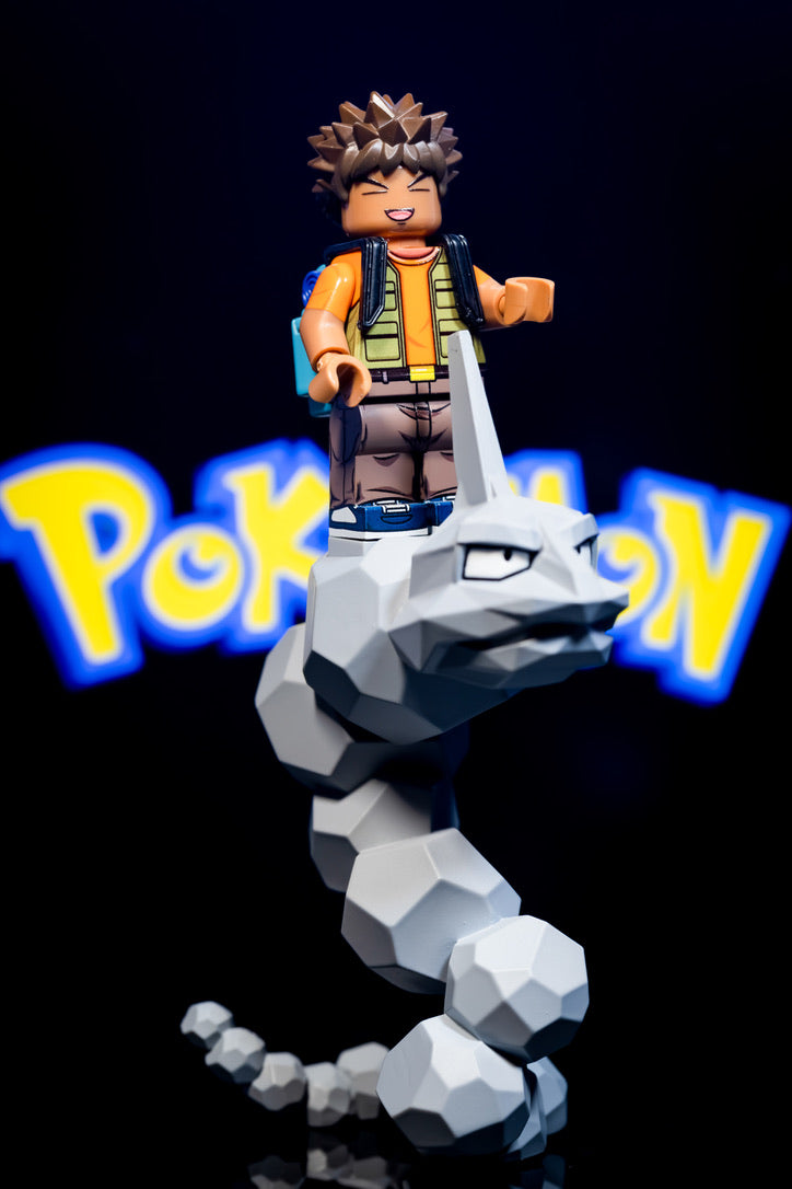 [IN STOCK] Pokemon Minifigure [Liberty Brick] - Brock & Onix