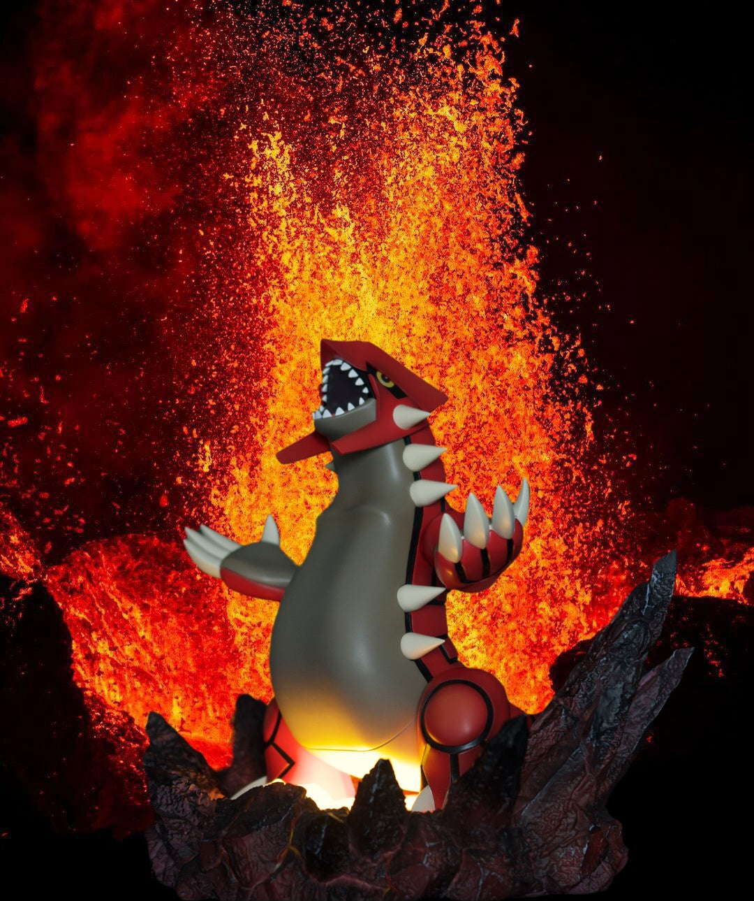 [IN STOCK] 1/20 Scale World Figure [VS] - Groudon