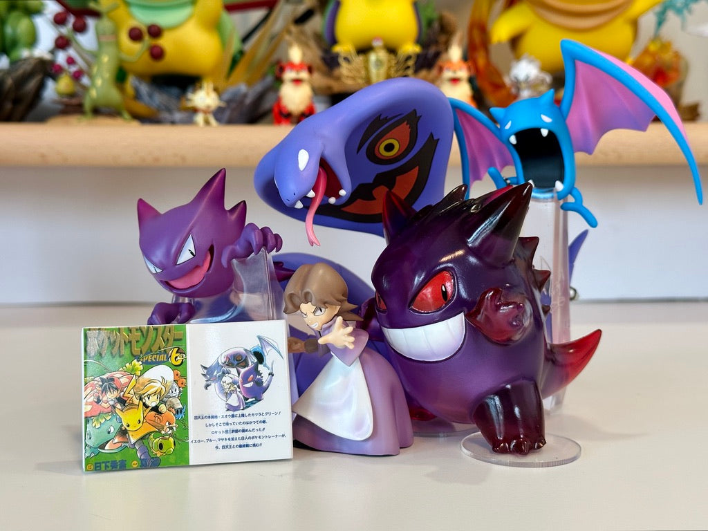 [IN STOCK] 1/20 Scale World Figure [LUCKY WINGS] - Arbok & Golbat & Gastly & Haunter & Marowak