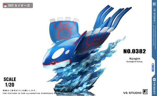 [PREORDER] 1/20 Scale World Figure [VS] - Kyogre