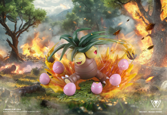 [IN STOCK] 1/20 Scale World Figure [WONDER] - Exeggcute & Exeggutor