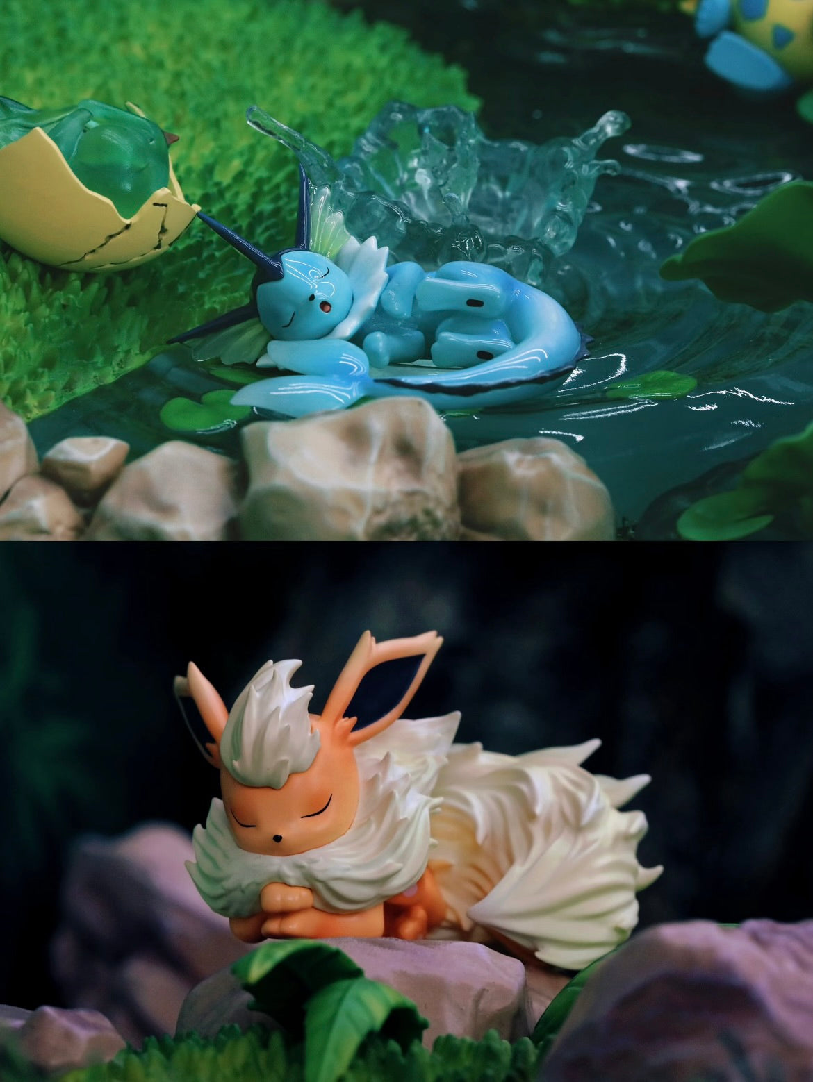 [IN STOCK] 1/20 Scale World Figure [LFG] - Vaporeon & Flareon