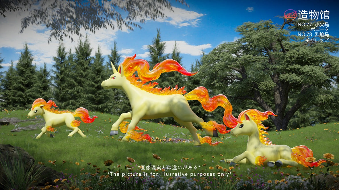 [PREORDER] 1/20 Scale World Figure [ZWG] - Ponyta & Rapidash