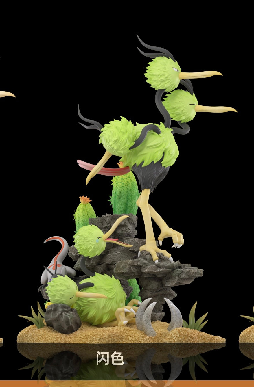 [PREORDER] 1/20 Scale World Figure [WONDER] - Doduo & Dodrio & Salandit