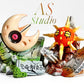 [IN STOCK] 1/20 Scale World Figure [ASTERISM] - Solrock & Lunatone