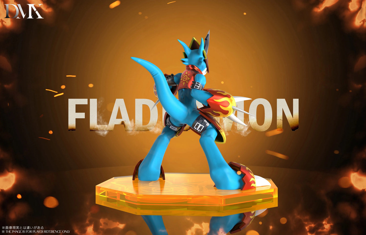 [PREORDER] Digimon Figure [DMX] - Davis Motomiya & Fladramon