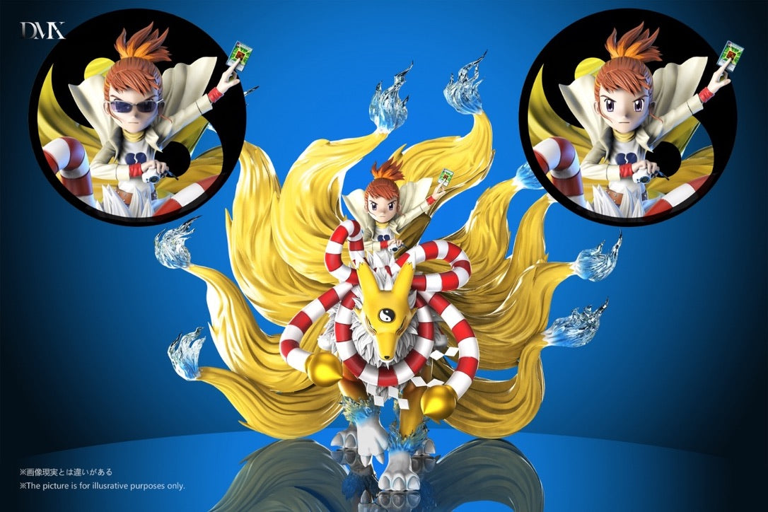 [PREORDER] Digimon Figure [DMX] - Makino Ruki & Kyubimon & Renamon