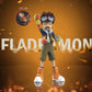 [PREORDER] Digimon Figure [DMX] - Davis Motomiya & Fladramon