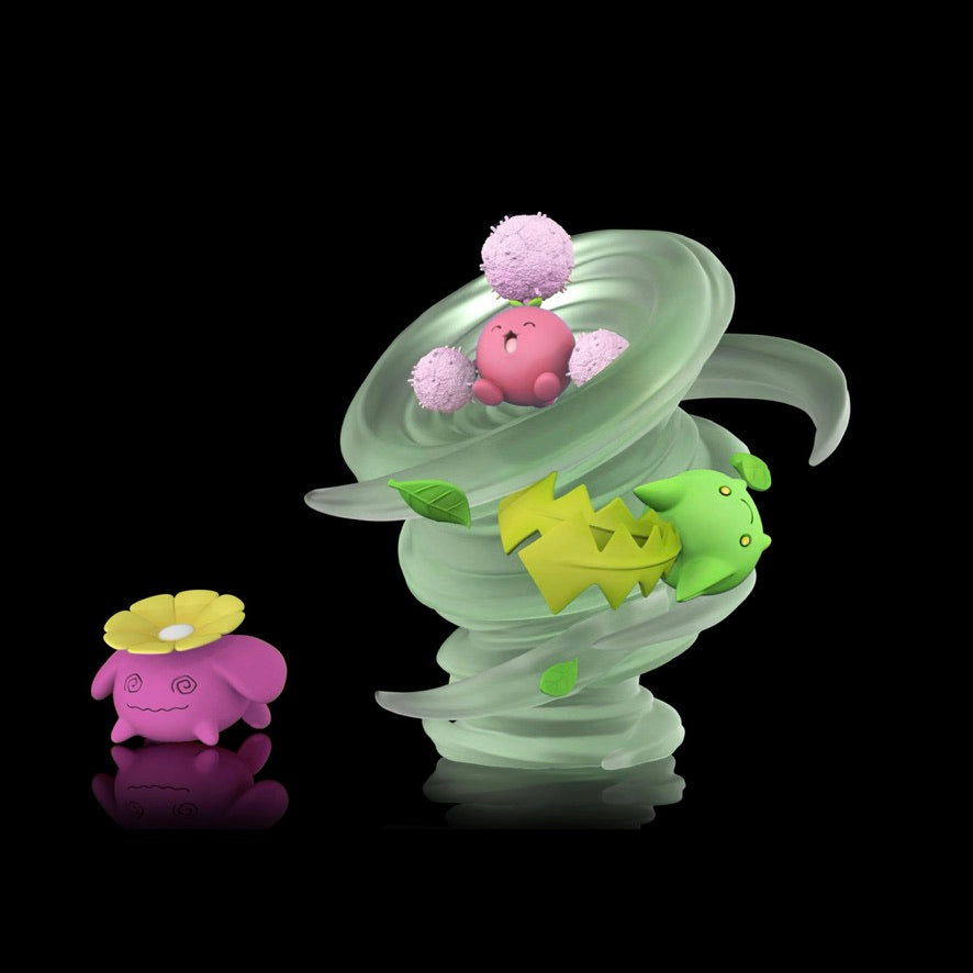 [IN STOCK] 1/20 Scale World Figure [JB] - Hoppip & Skiploom & Jumpluff