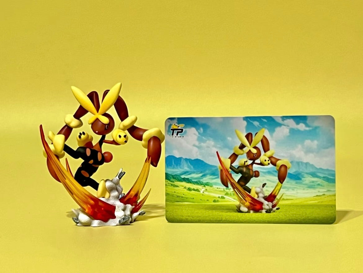 [IN STOCK] 1/20 Scale World Figure [TP] - Buneary & Lopunny & Mega Lopunny