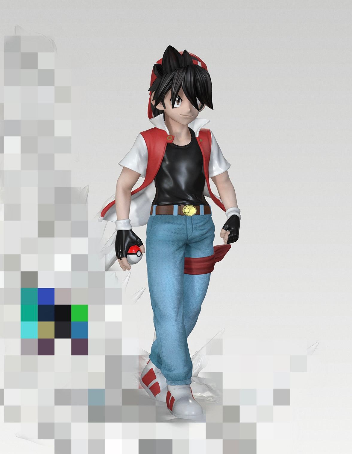 [PREORDER] 1/20 Scale World Figure [GB PIXEL] - Red (Adventures)