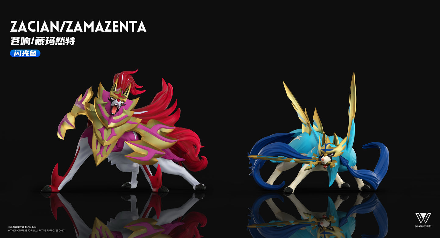 [PREORDER] 1/20 Scale World Figure [WONDER] - Zacian & Zamazenta