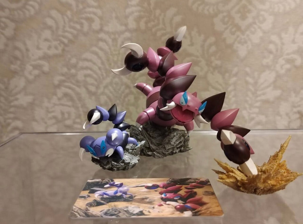 [IN STOCK] 1/20 Scale World Figure [PALLET TOWN] - Skorupi & Drapion