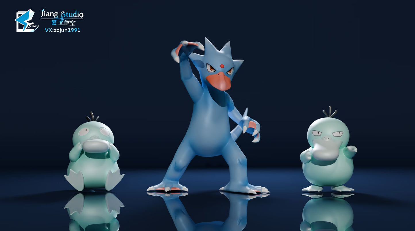 [PREORDER] 1/20 Scale World Figure [JIANG] - Psyduck & Golduck