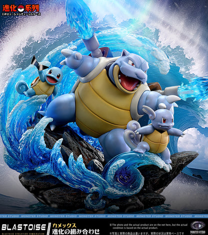 [PREORDER CLOSED] Statue [MONSTER] - Squirtle & Wartortle & Blastoise