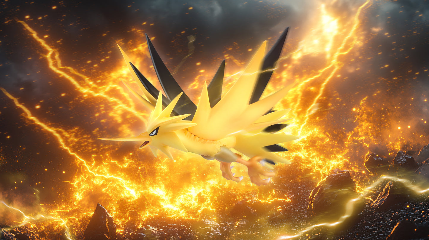 [IN STOCK] 1/20 Scale World Figure [SNOWSTORM] - Articuno & Zapdos & Moltres