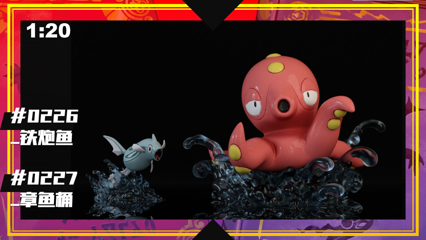 [PREORDER] 1/20 Scale World Figure [SXG] - Remoraid & Octillery