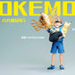 [IN STOCK] 1/20 Scale World Figure [BQG] - Ash Ketchum & Pikachu & World Champion Trophy