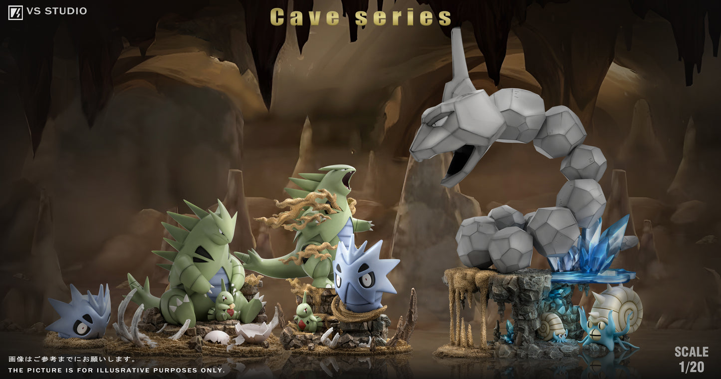 [PREORDER] 1/20 Scale World Figure [VS] - Onix & Omanyte & Omastar