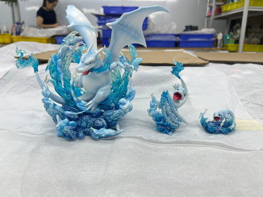 [IN STOCK] 1/20 Scale World Figure [DAIDAI] - Charmander & Charmeleon & Charizard - Snow