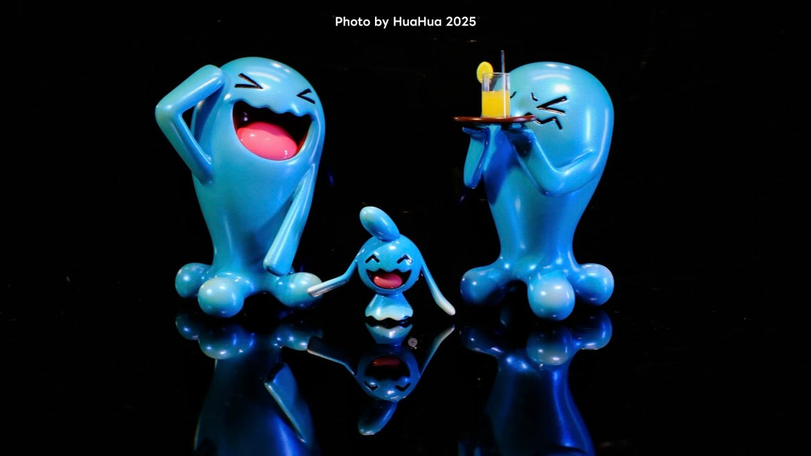 [IN STOCK] 1/20 Scale World Figure [CORONET] - Wobbuffet & Wynaut