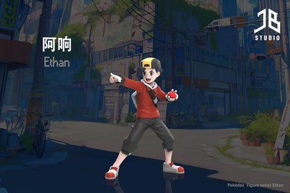 [IN STOCK] 1/20 Scale World Figure [JB] - Ethan / Gold & Aipom