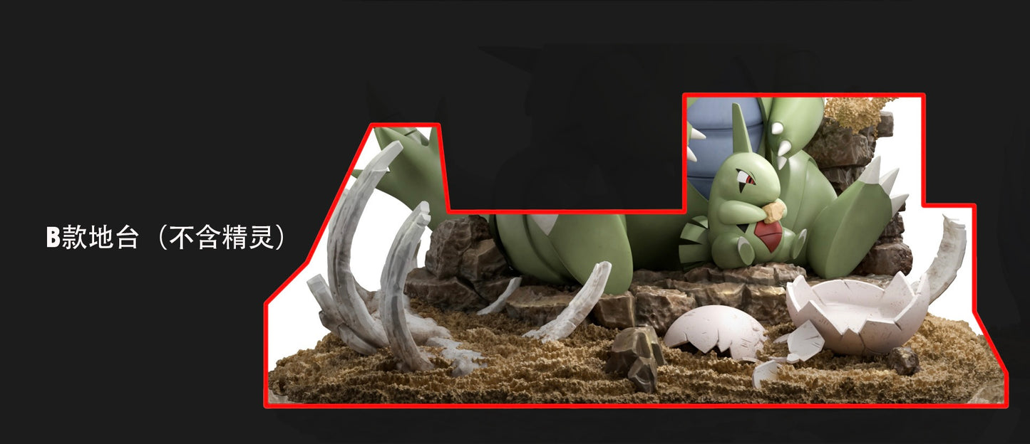 [PREORDER] 1/20 Scale World Figure [VS] - Larvitar & Pupitar & Tyranitar