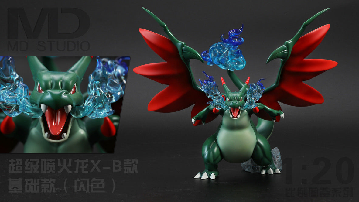 4 フィギュア PREORDER] 1/20 Scale World Figure [MD] - Mega Charizard X