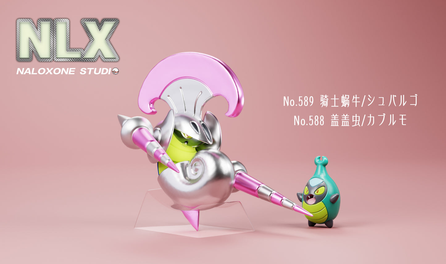 [PREORDER] 1/20 Scale World Figure [NLX] - Karrablast & Escavalier