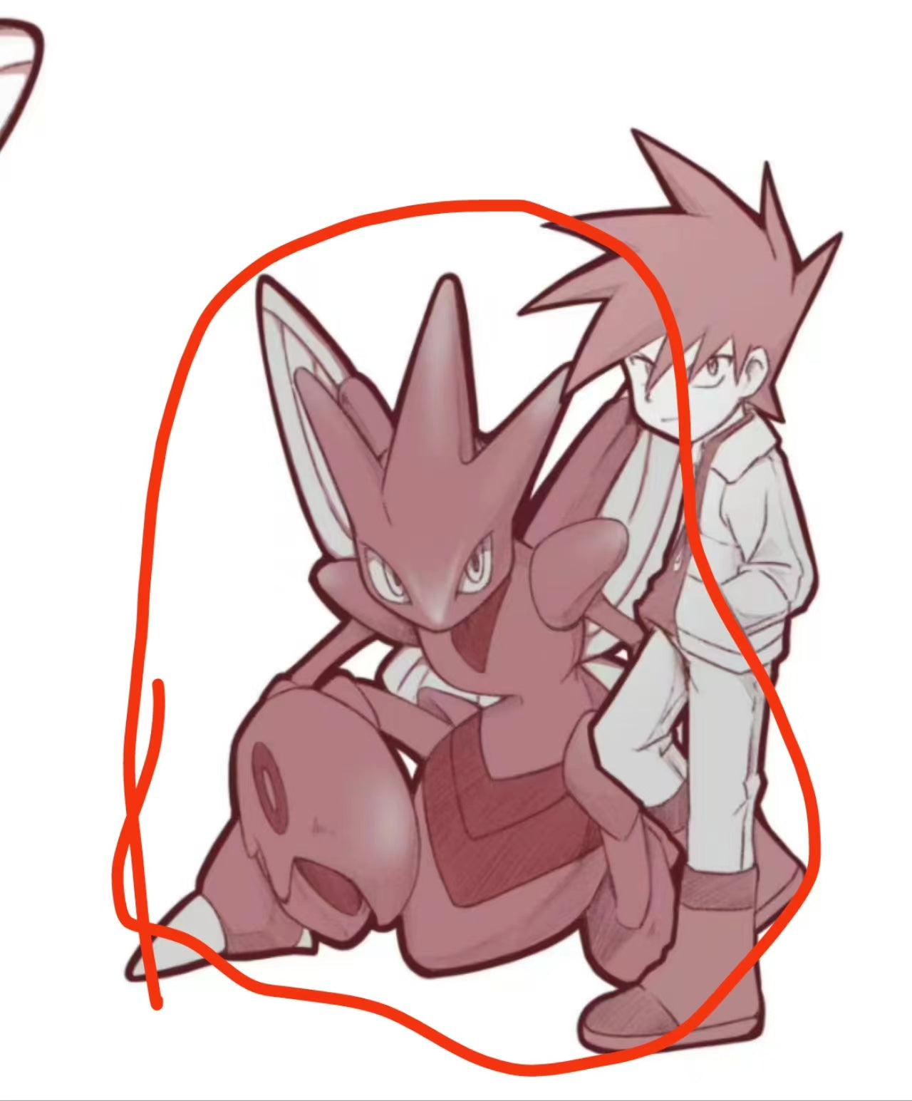 [PREORDER] 1/20 Scale World Figure [RED ART] - Blue (Adventures) & Scizor