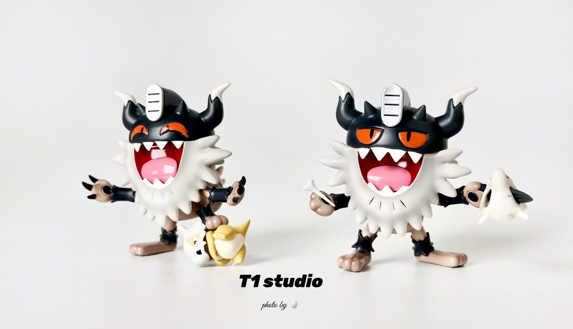 [IN STOCK] 1/20 Scale World Figure [T1] - Galarian Meowth & Perrserker