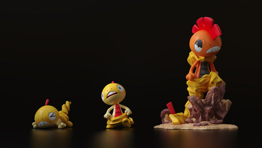 [PREORDER] 1/20 Scale World Figure [WU] - Scraggy & Scrafty