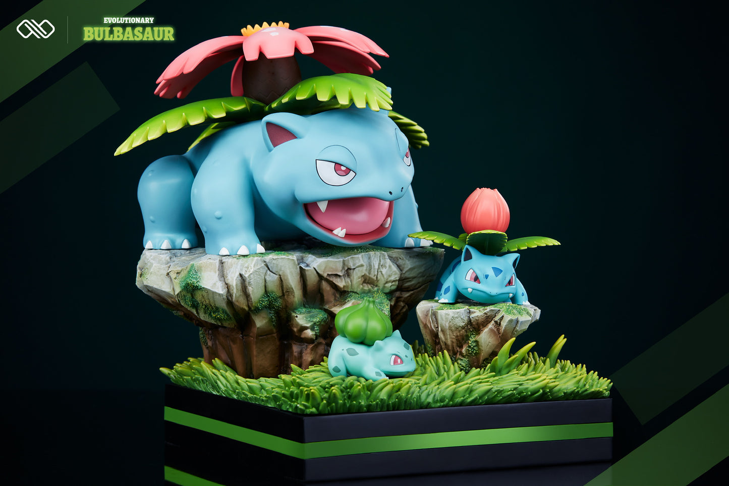 [PREORDER CLOSED] 1/20 Scale World Figure [INFINITE] - Bulbasaur & Ivysaur & Venusaur