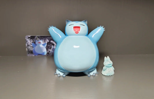 [IN STOCK] 1/20 Scale World Figure [PALLET TOWN] - Snorlax & Munchlax