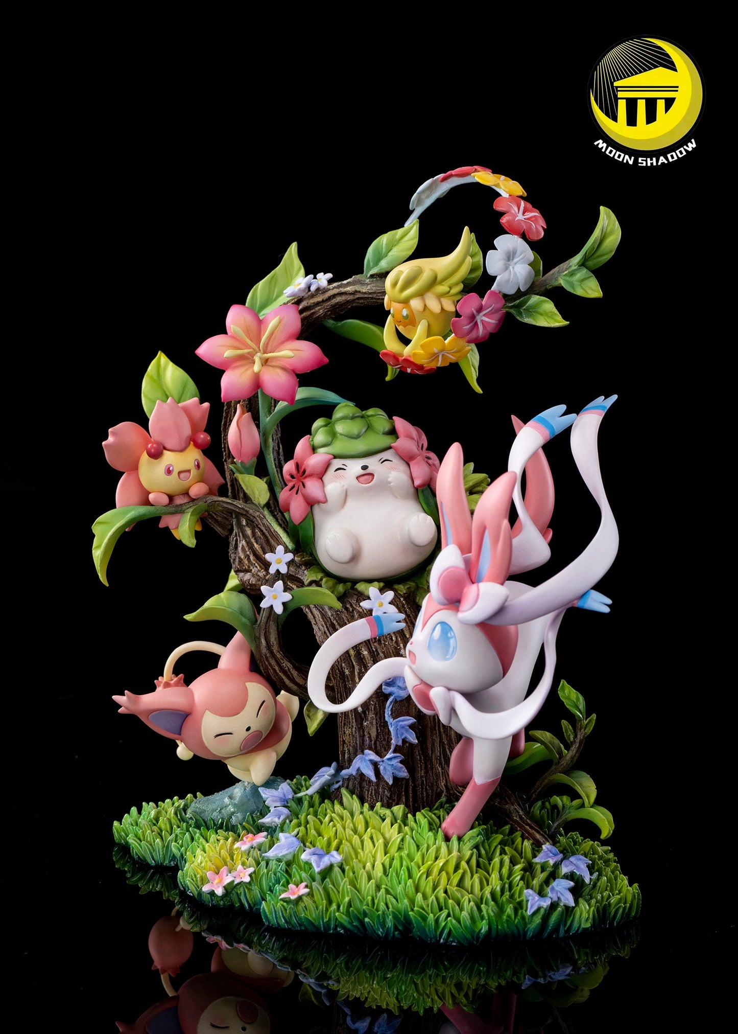 [REMAINING BALANCE] Statue [MOON SHADOW] - Sylveon & Skitty & Cherrim & Shaymin & Comfey