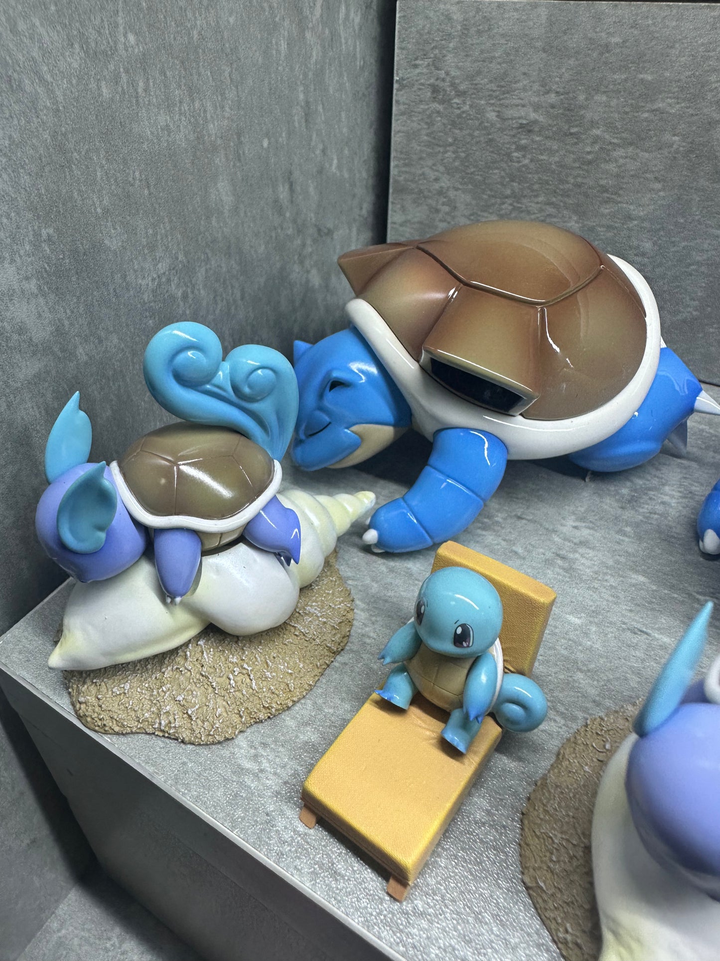 [IN STOCK] 1/20 Scale World Figure [XZ] - Squirtle & Wartortle & Blastoise