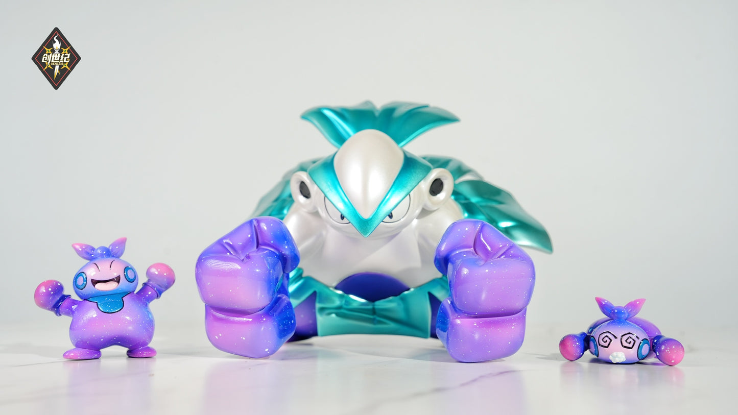 [IN STOCK] 1/20 Scale World Figure [ASTERISM & GENESIS] - Makuhita & Hariyama