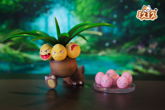 [REMAINING BALANCE] 1/20 Scale World Figure [JIUJIU] - Exeggcute & Exeggutor