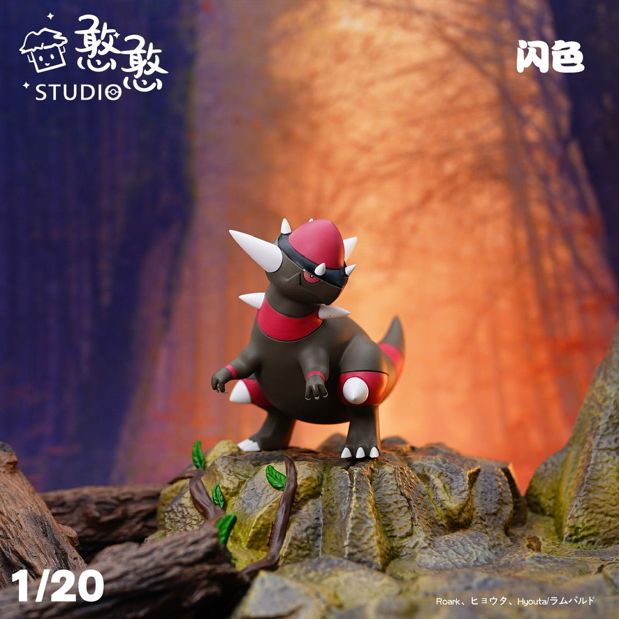 Rampardos 1/20スケールフィギュア REMAINING BALANCE] 1/20 Scale World [HH] - Roark & Rampardos