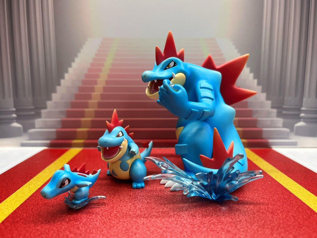 [IN STOCK] 1/20 Scale World Figure [MG] - Totodile & Croconaw & Feraligatr