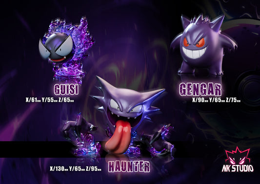 [PREORDER] 1/20 Scale World Figure [NK] - Gastly & Haunter & Gengar