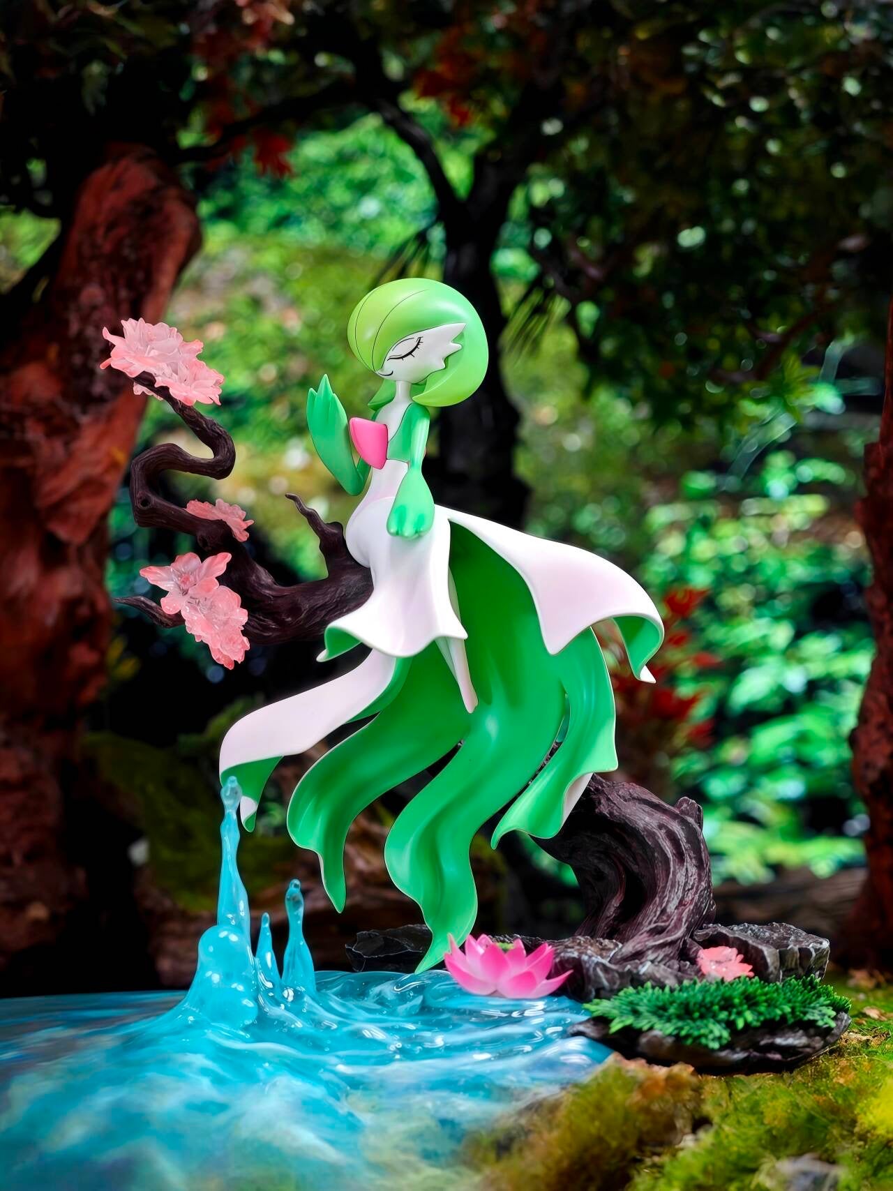 [IN STOCK] 1/20 Scale World Figure [PALLET TOWN] - Ralts & Kirlia & Gardevoir & Gallade