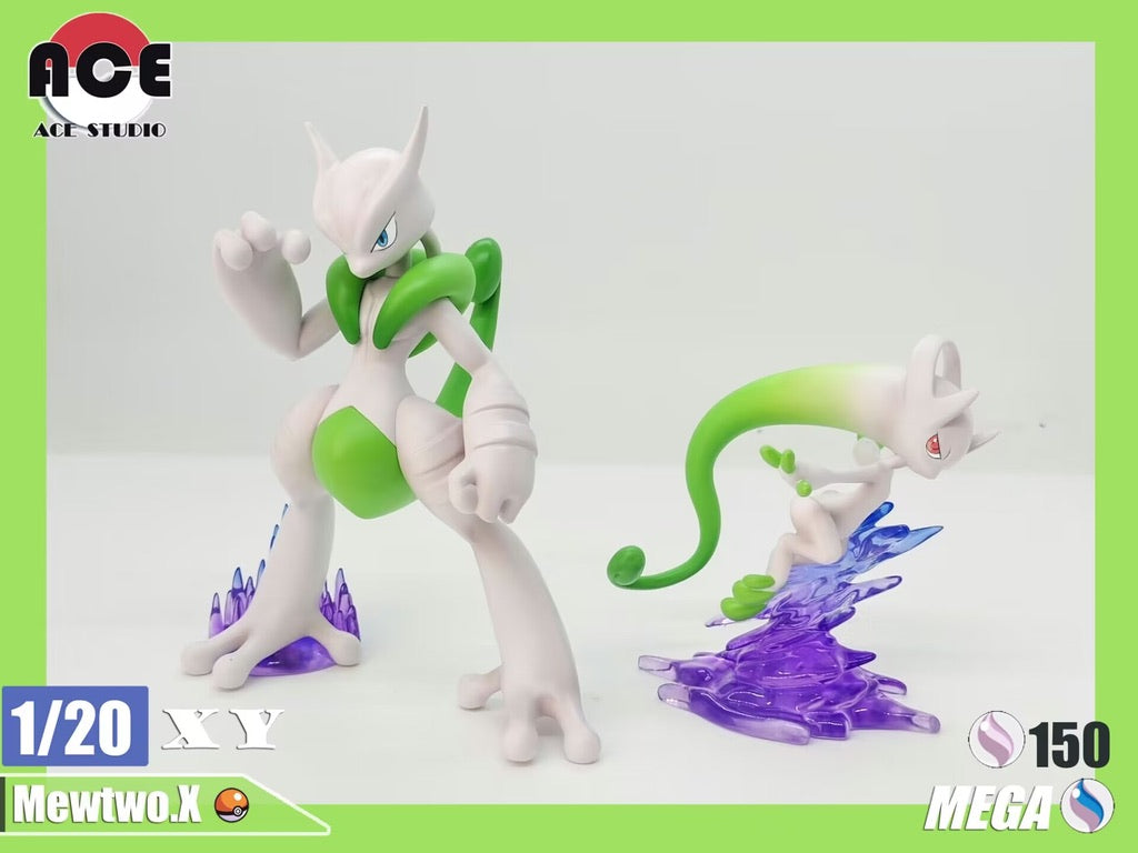 [PREORDER] 1/20 Scale World Figure [ACE] - Mega Mewtwo X & Y