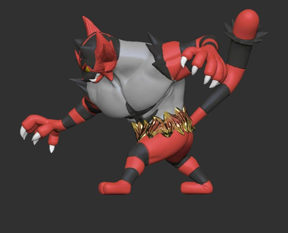[PREORDER] 1/20 Scale World Figure [DT] - Incineroar