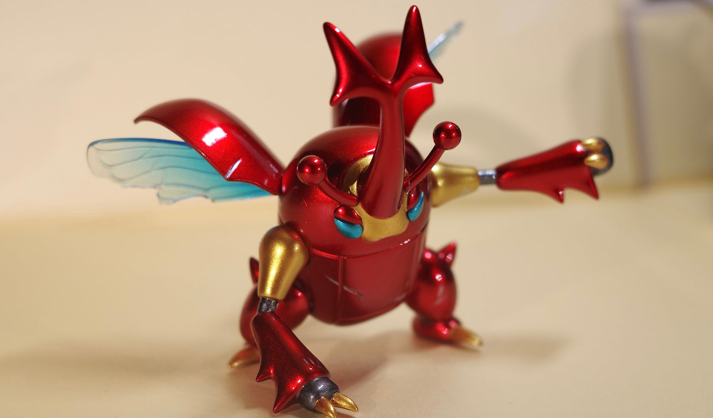 [PREORDER] 1/20 Scale World Figure [PAND] - Heracross & Mega Heracross & Charjabug