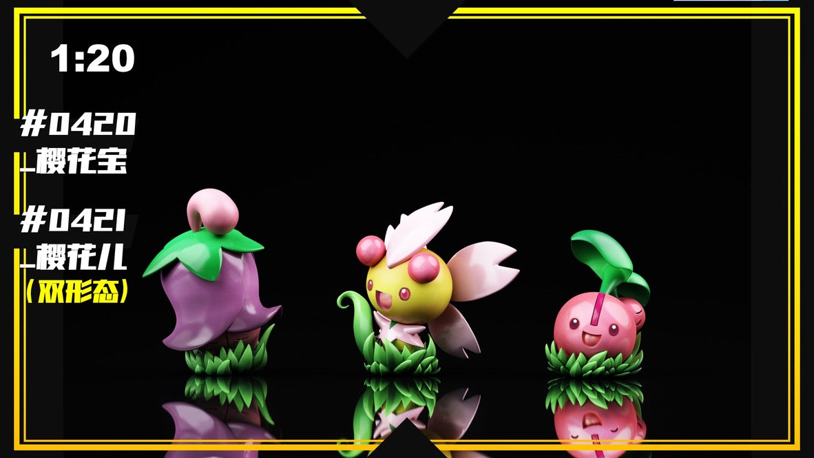 [PREORDER] 1/20 Scale World Figure [SXG] - Cherubi & Cherrim